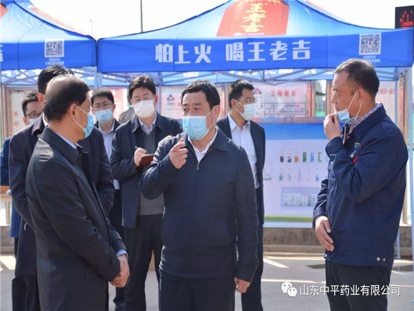 市委書記王安德同志深入中國（平邑）金銀花健康產(chǎn)業(yè)園調(diào)研項目建設(shè)情況